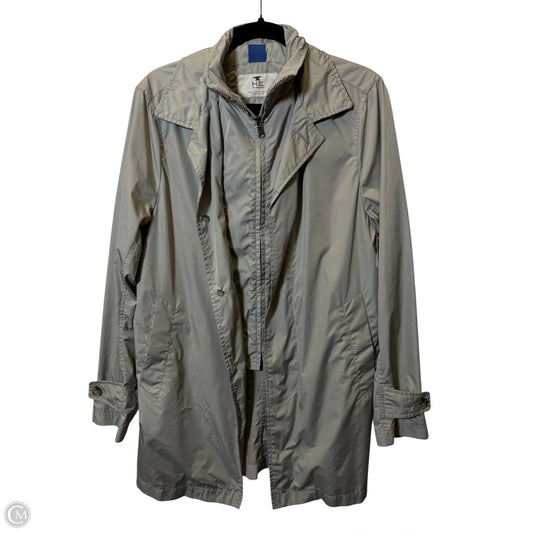 Jacket Windbreaker By Mango In Green, Size: Xs