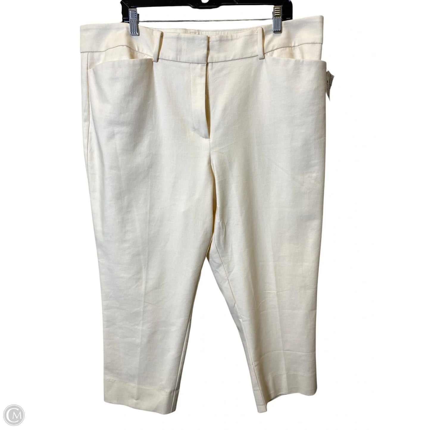 Pants Dress By Ann Taylor In Cream, Size: 16