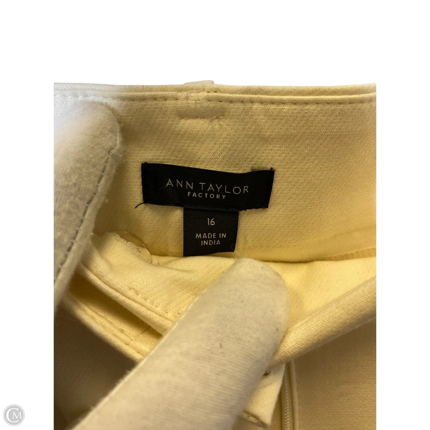 Pants Dress By Ann Taylor In Cream, Size: 16