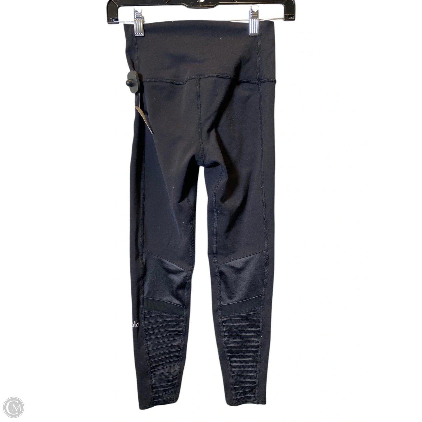 Athletic Leggings By Alo In Black, Size: XS