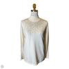 Sweater By Chicos In Cream, Size: M