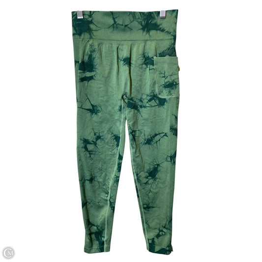 Athletic Leggings By Clothes Mentor In Green, Size: L