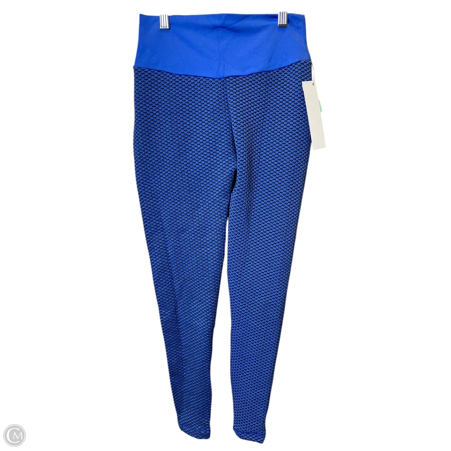 Athletic Leggings By Clothes Mentor In Black & Blue, Size: Xl