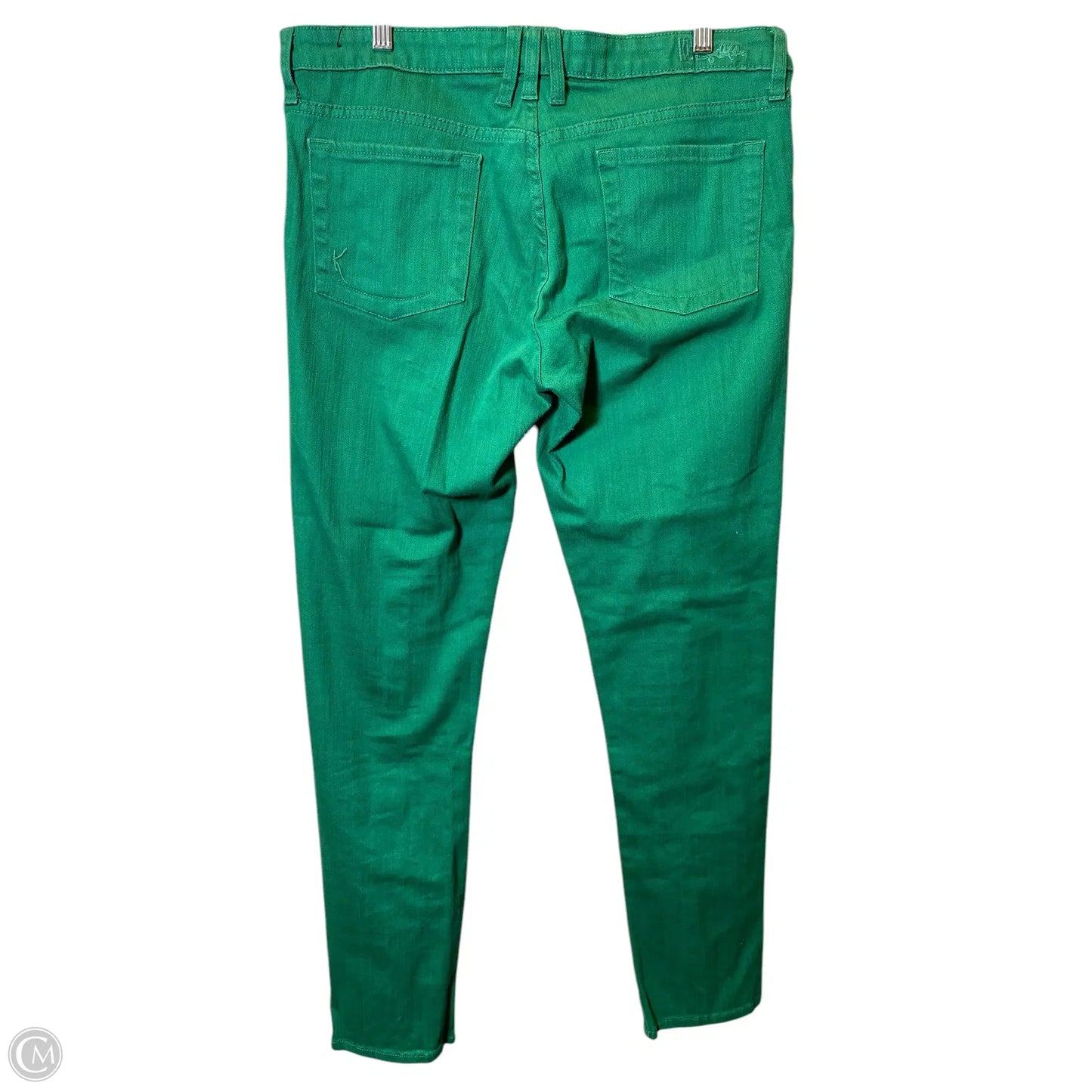 Jeans Skinny By Kut In Green, Size: 14