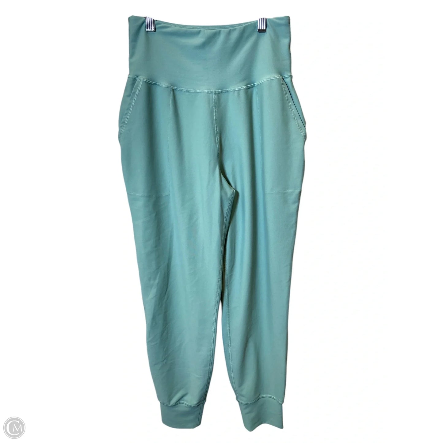 Athletic Leggings By Old Navy In Green, Size: M