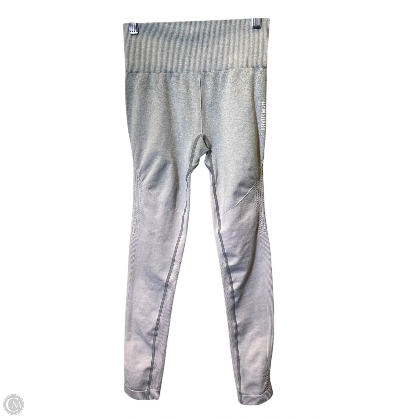 Athletic Leggings By Gym Shark In Grey & Pink, Size: S