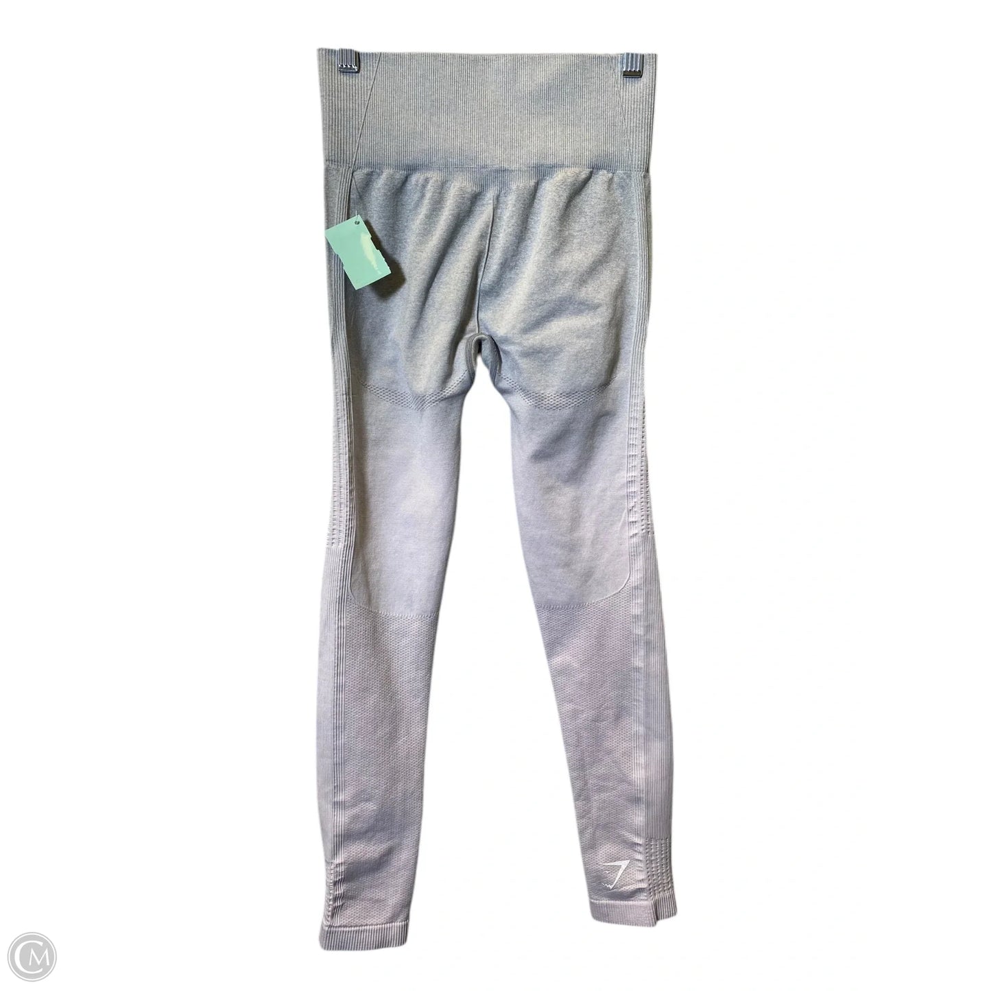 Athletic Leggings By Gym Shark In Grey & Pink, Size: S