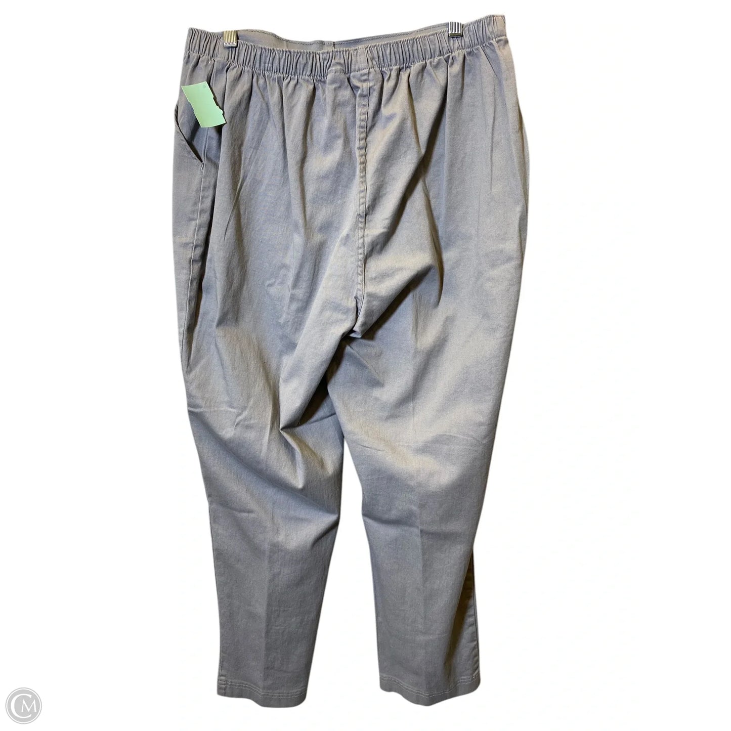 Pants Dress By Croft And Barrow In Grey, Size: 16