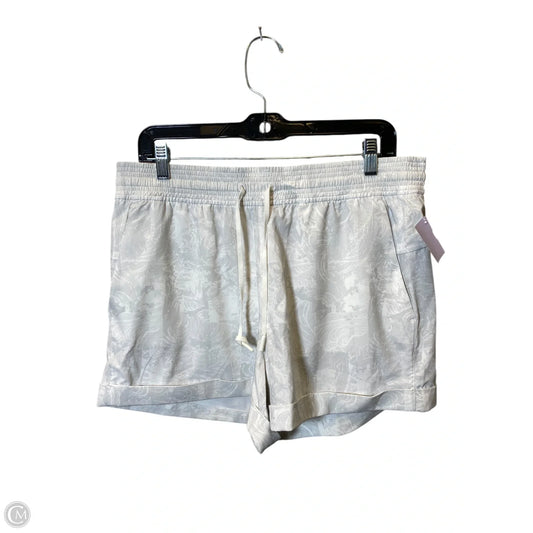 Athletic Shorts By Lululemon In White, Size: L