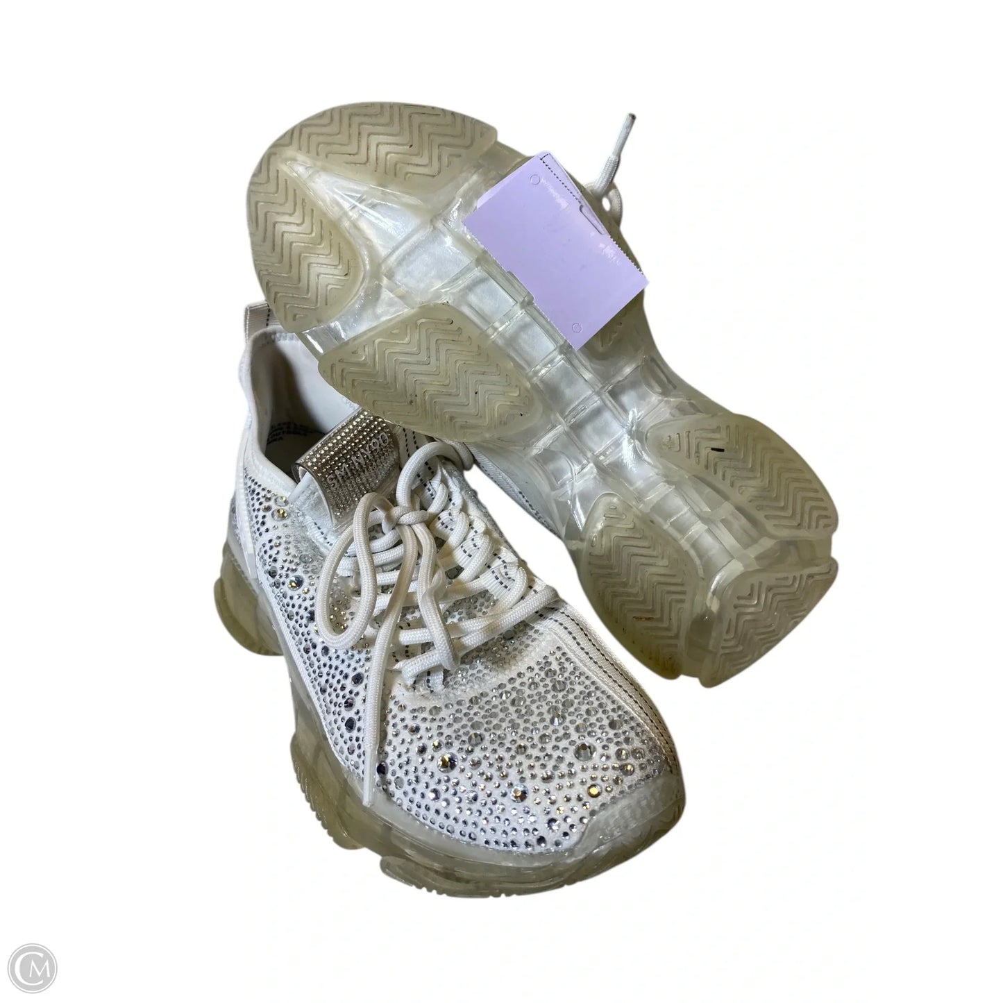 Shoes Sneakers By Steve Madden In White, Size: 8.5