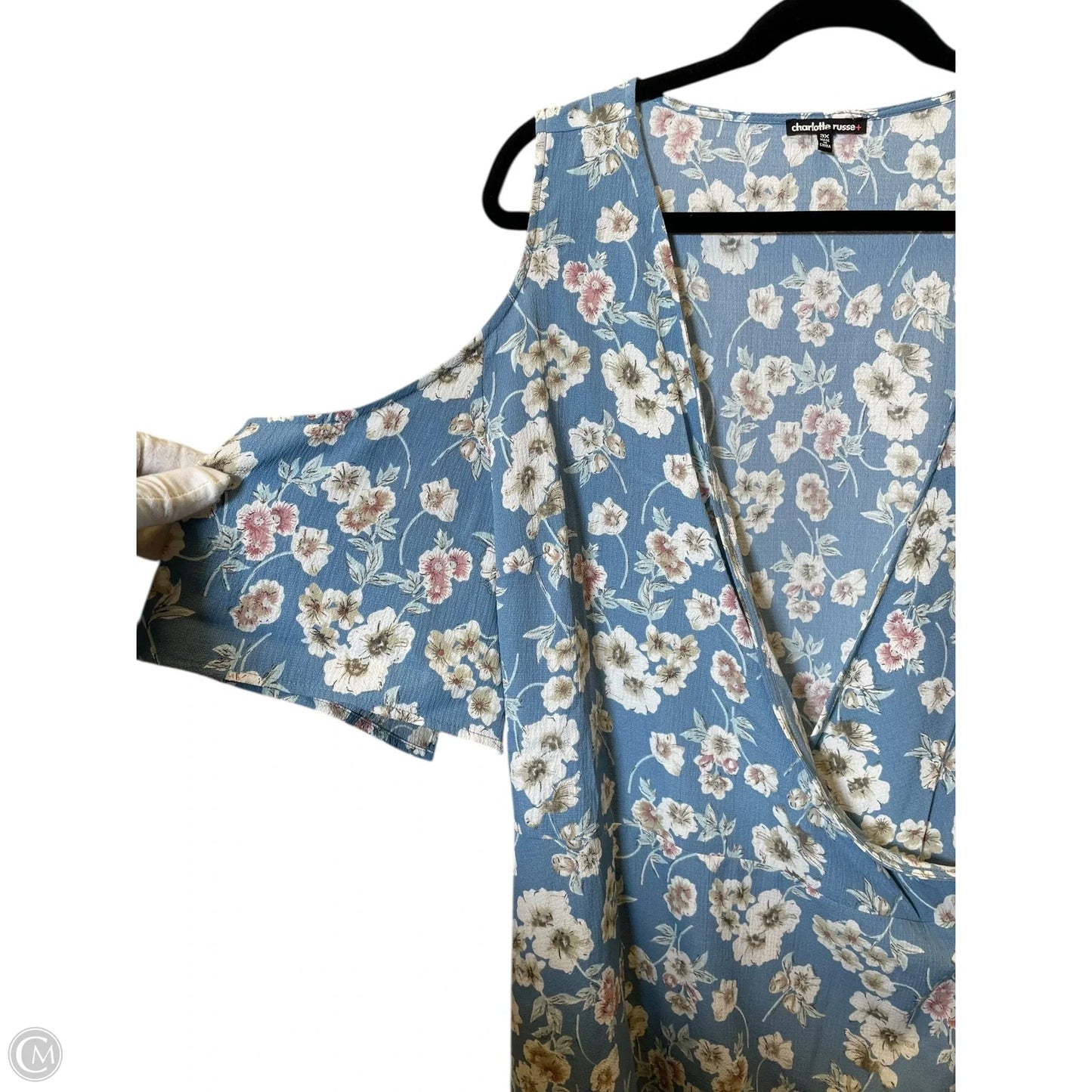 Dress Casual Midi By Charlotte Russe In Floral Print, Size: 3x