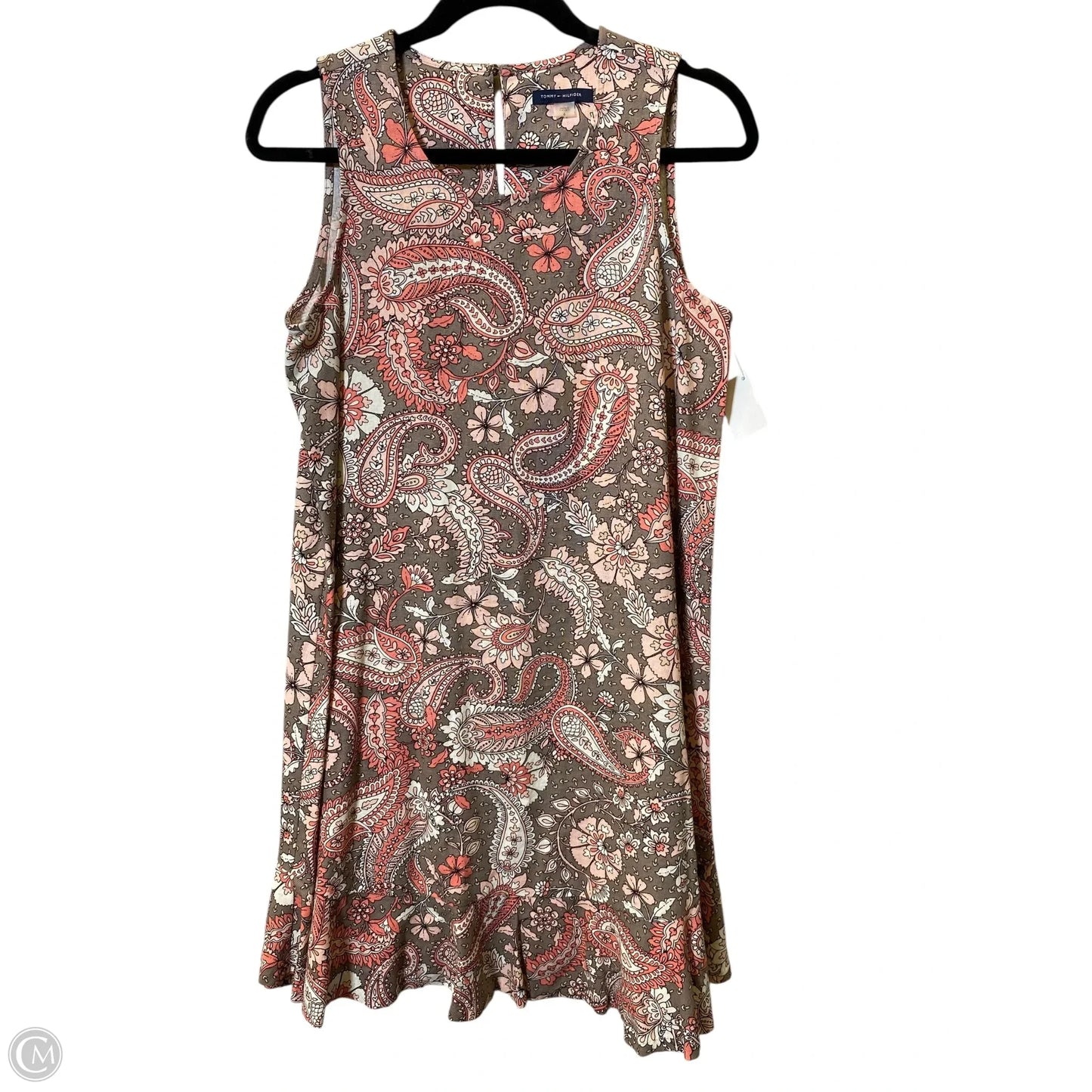 Dress Casual Midi By Tommy Hilfiger In Floral Print, Size: S