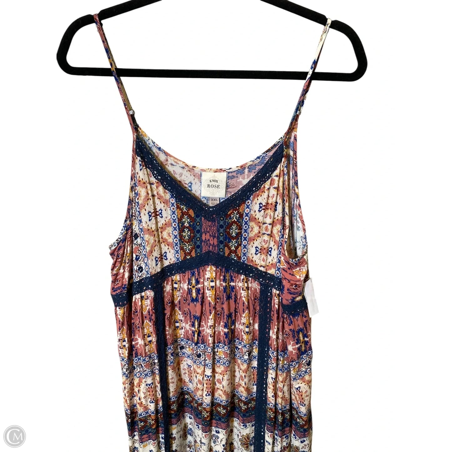 Dress Casual Maxi By Knox Rose In Multi-colored, Size: Xxl