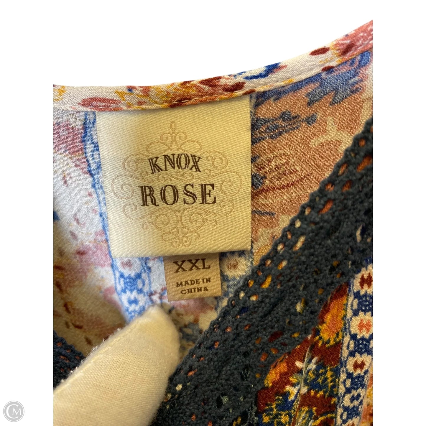 Dress Casual Maxi By Knox Rose In Multi-colored, Size: Xxl