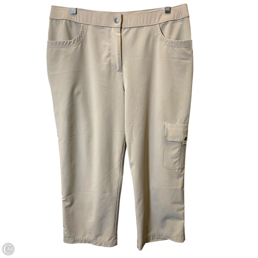Pants Cropped By Chicos In Tan, Size: 10