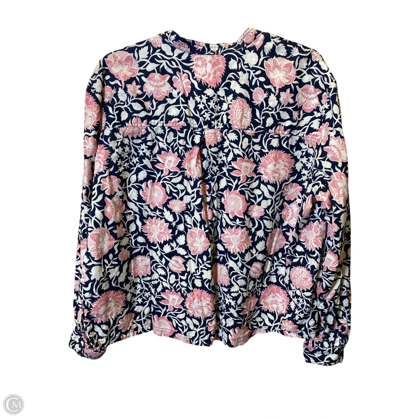 Top Long Sleeve By Lucky Brand In Floral Print, Size: Xl