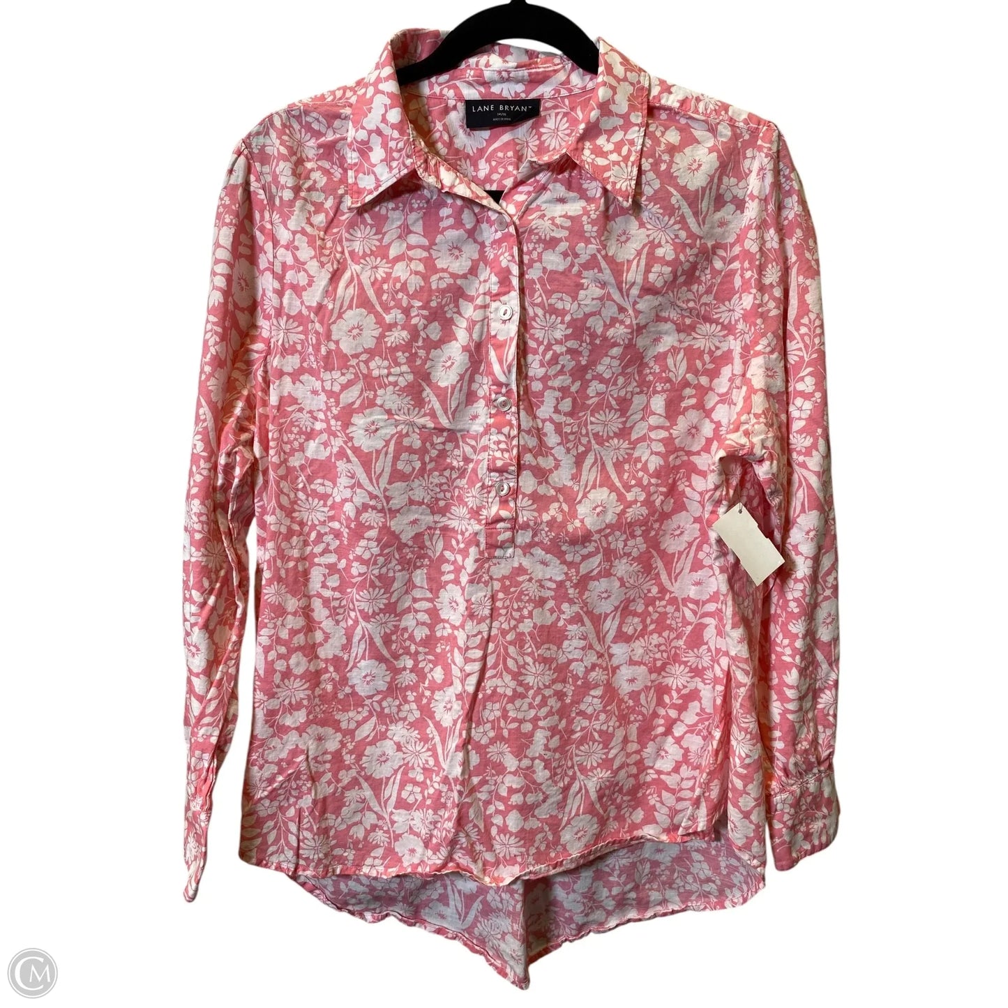 Top Long Sleeve By Lane Bryant In Floral Print, Size: Xl