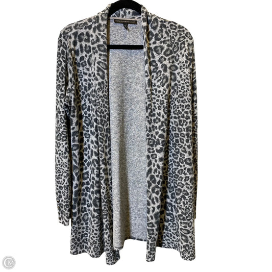 Cardigan By White House Black Market In Animal Print, Size: M