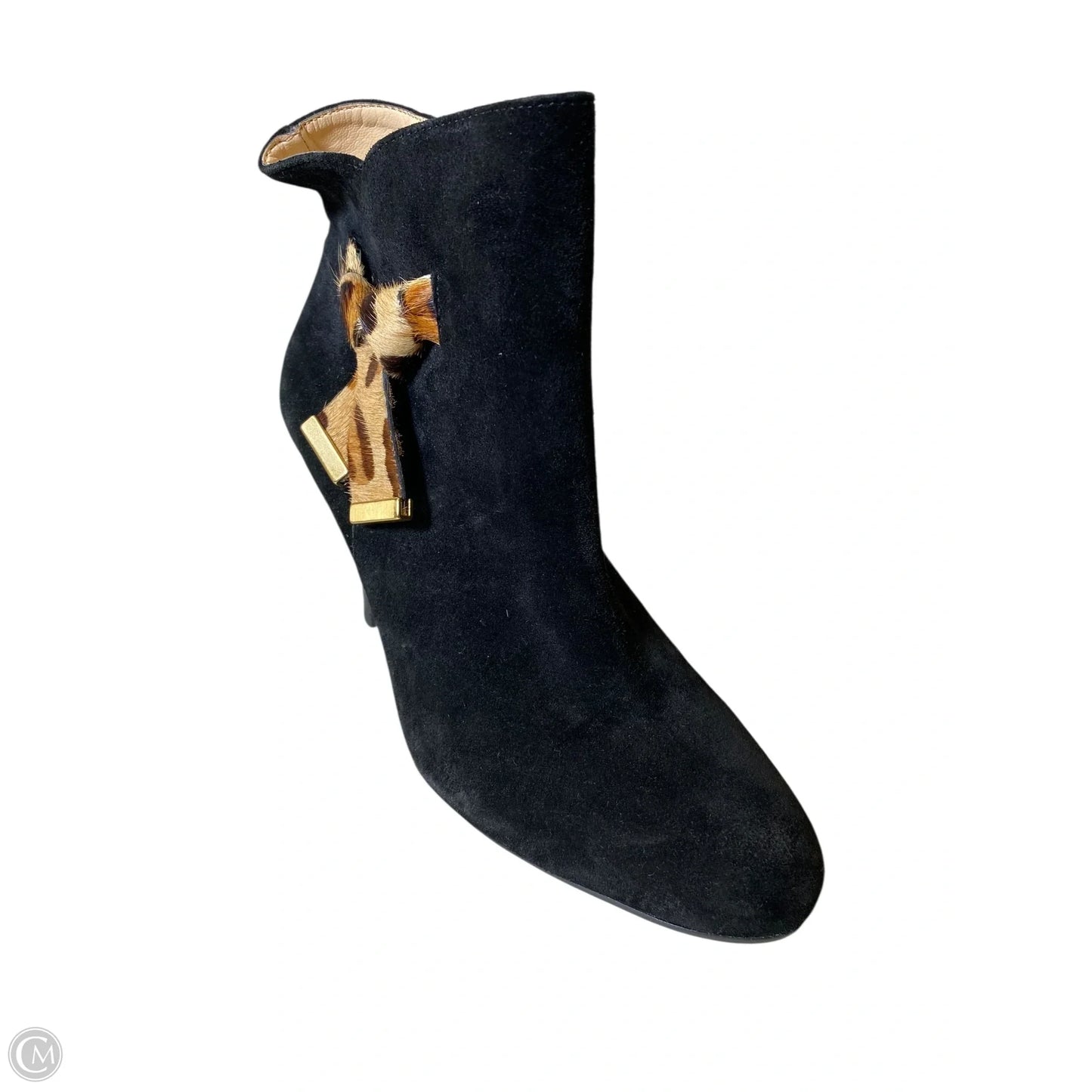 Boots Ankle Heels By Talbots In Black, Size: 7
