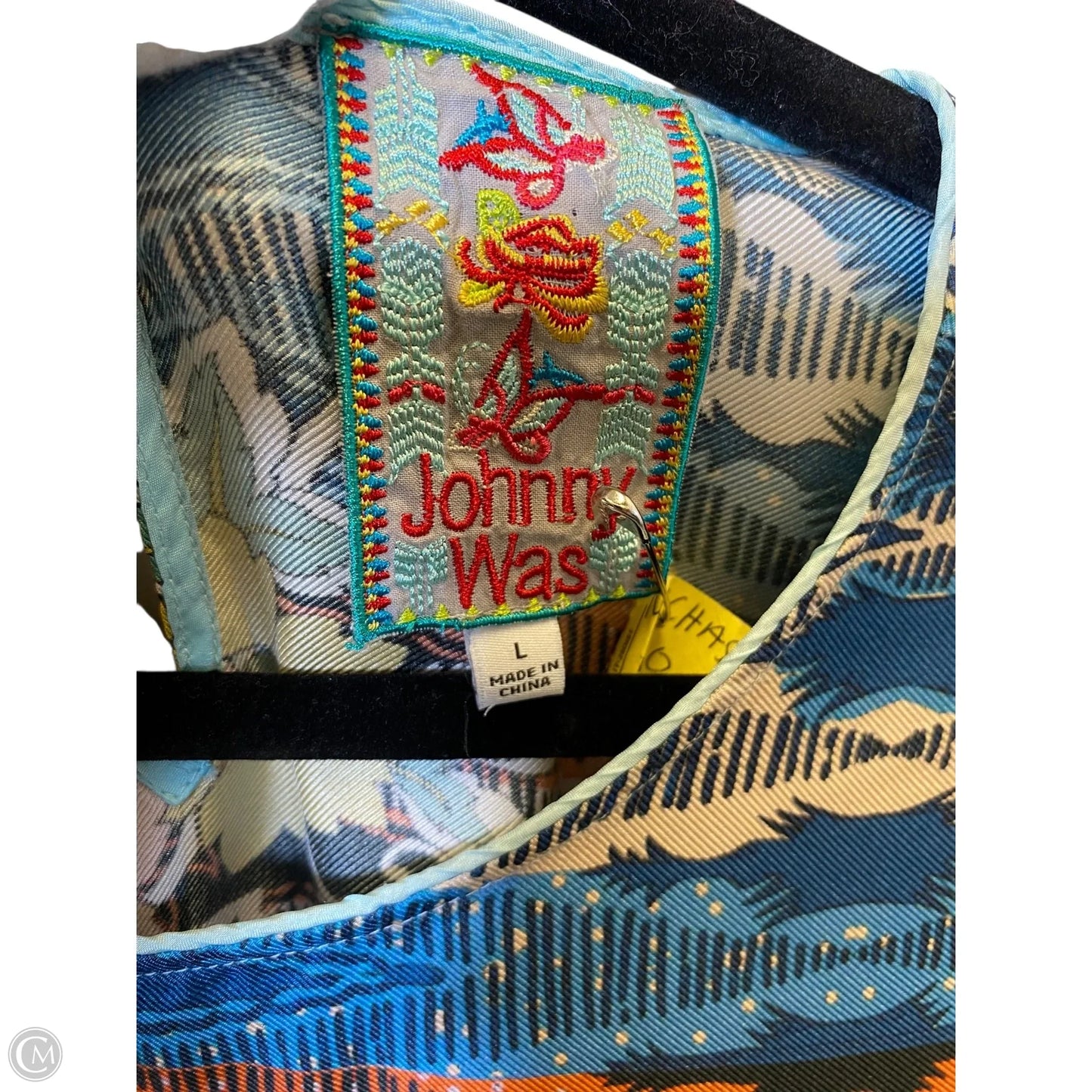 Dress Party Midi By Johnny Was In Multi-colored, Size: L