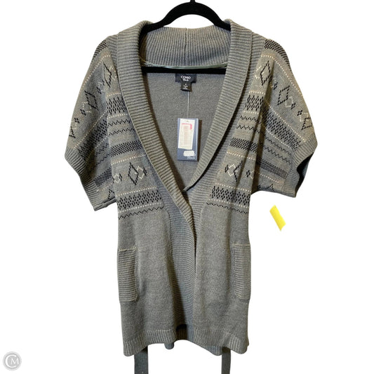 Cardigan By Clothes Mentor In Grey, Size: S