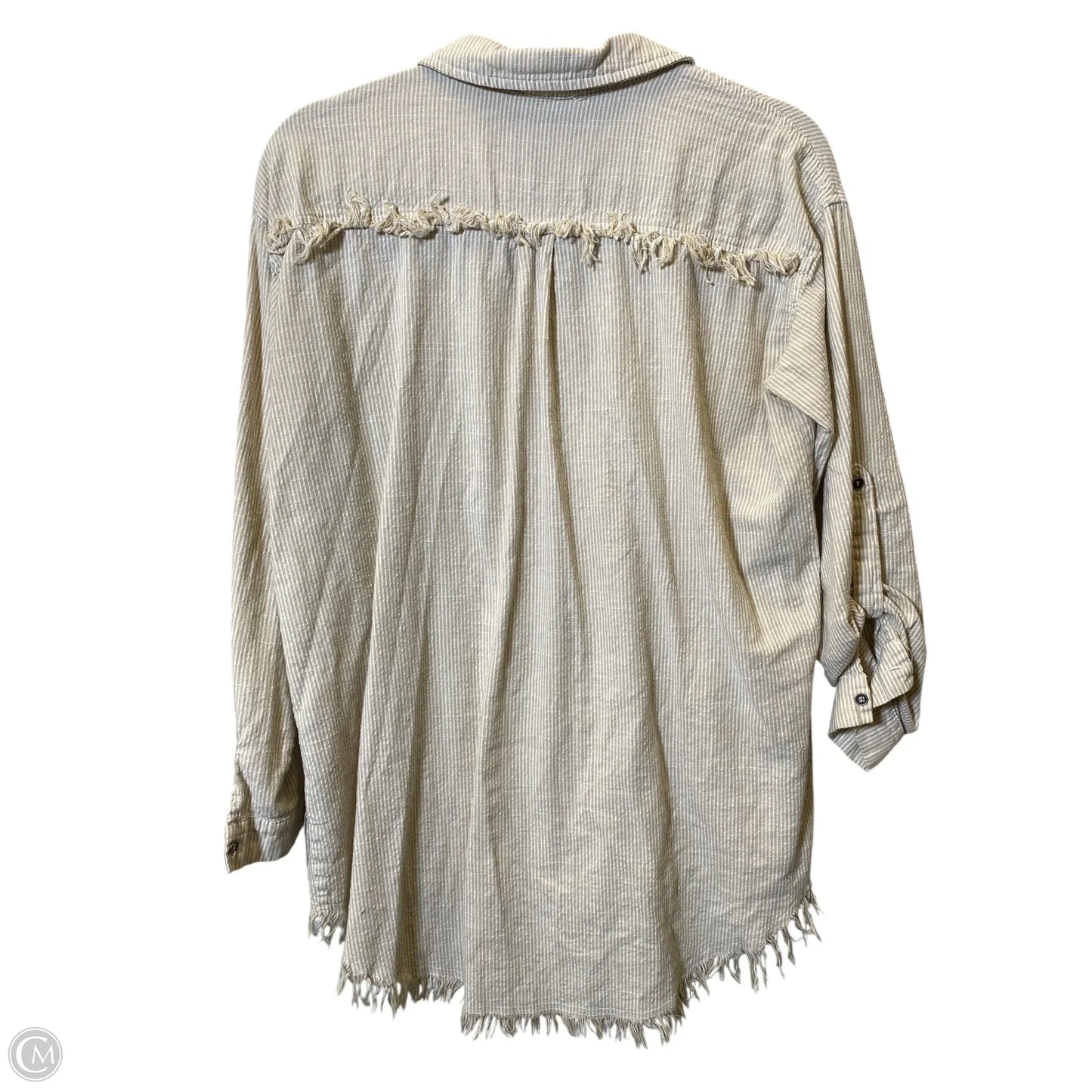 Top Long Sleeve By Umgee In Beige, Size: S
