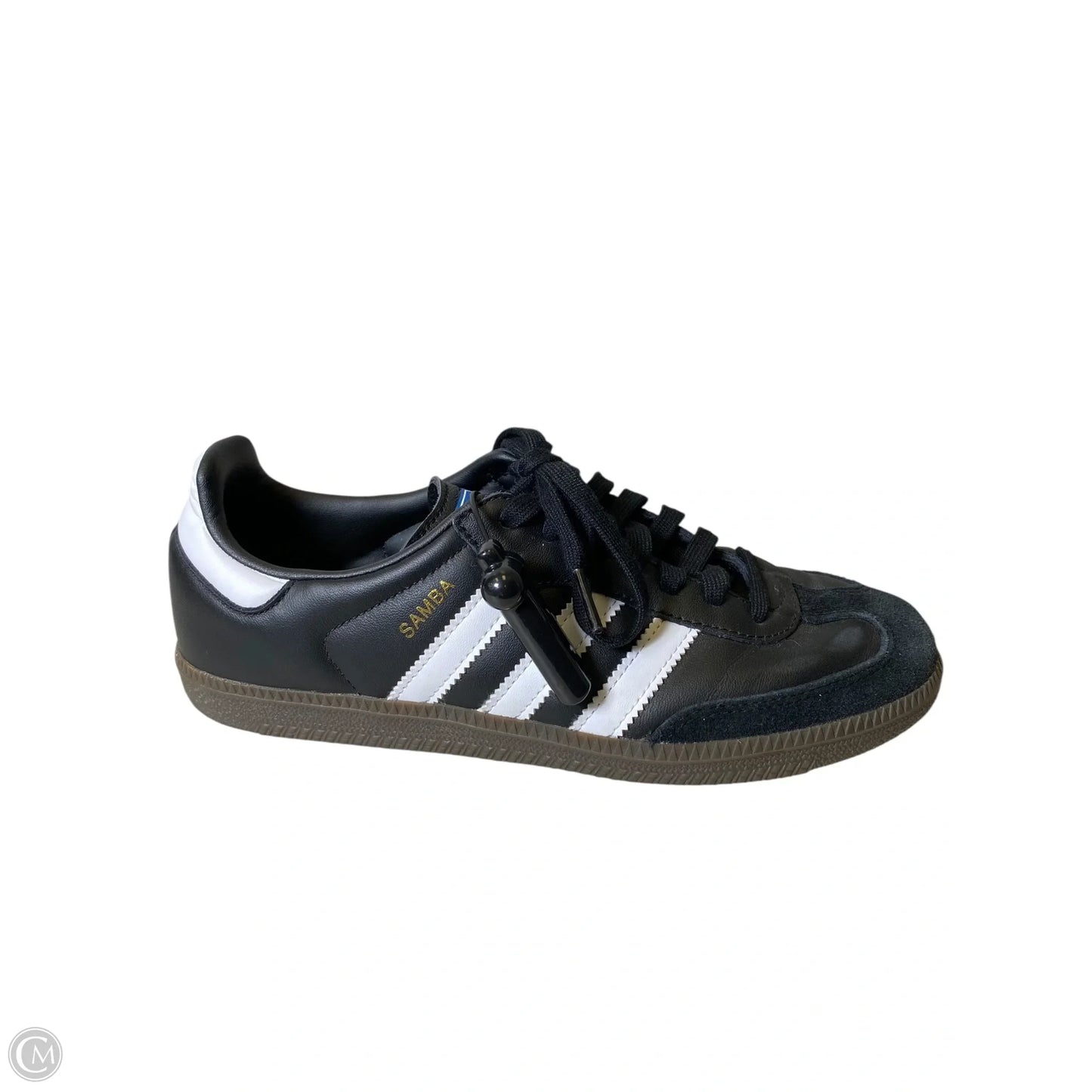 Shoes Sneakers By Adidas In Black & White, Size: 7