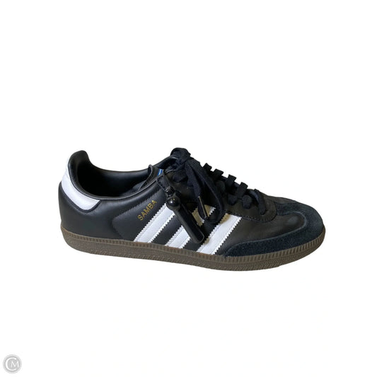 Shoes Sneakers By Adidas In Black & White, Size: 7