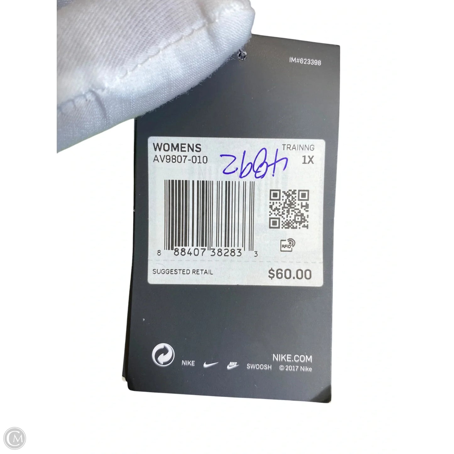 Athletic Leggings By Nike In Black, Size: 1x