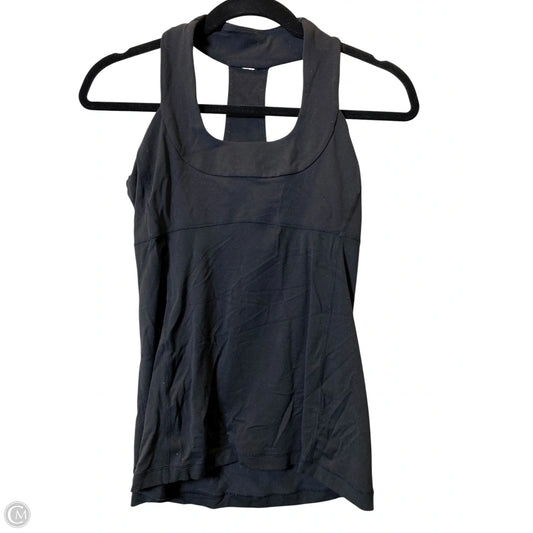 Athletic Tank Top By Lululemon In Black, Size: 6