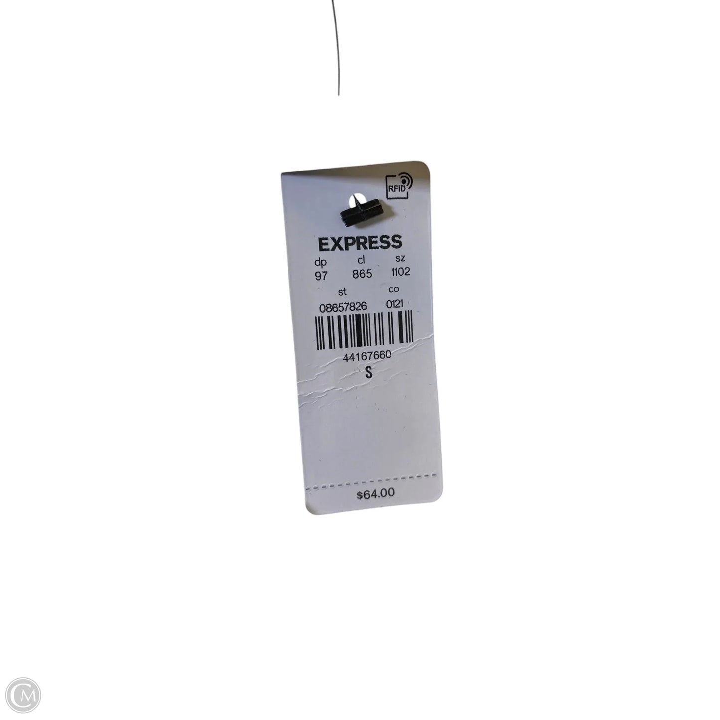 Top Long Sleeve By Express In Cream, Size: S