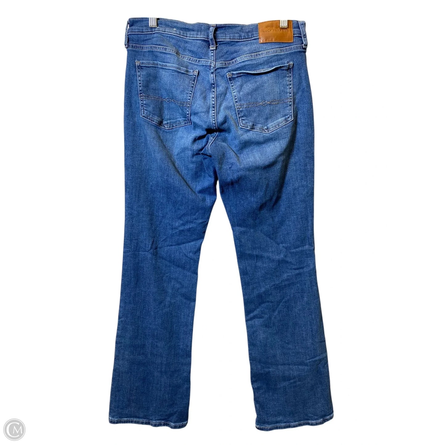 Jeans Boot Cut By Lucky Brand In Blue Denim, Size: 8