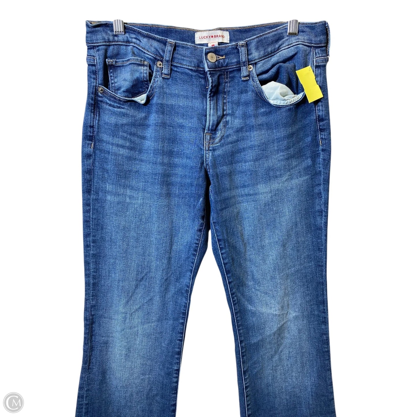 Jeans Boot Cut By Lucky Brand In Blue Denim, Size: 8