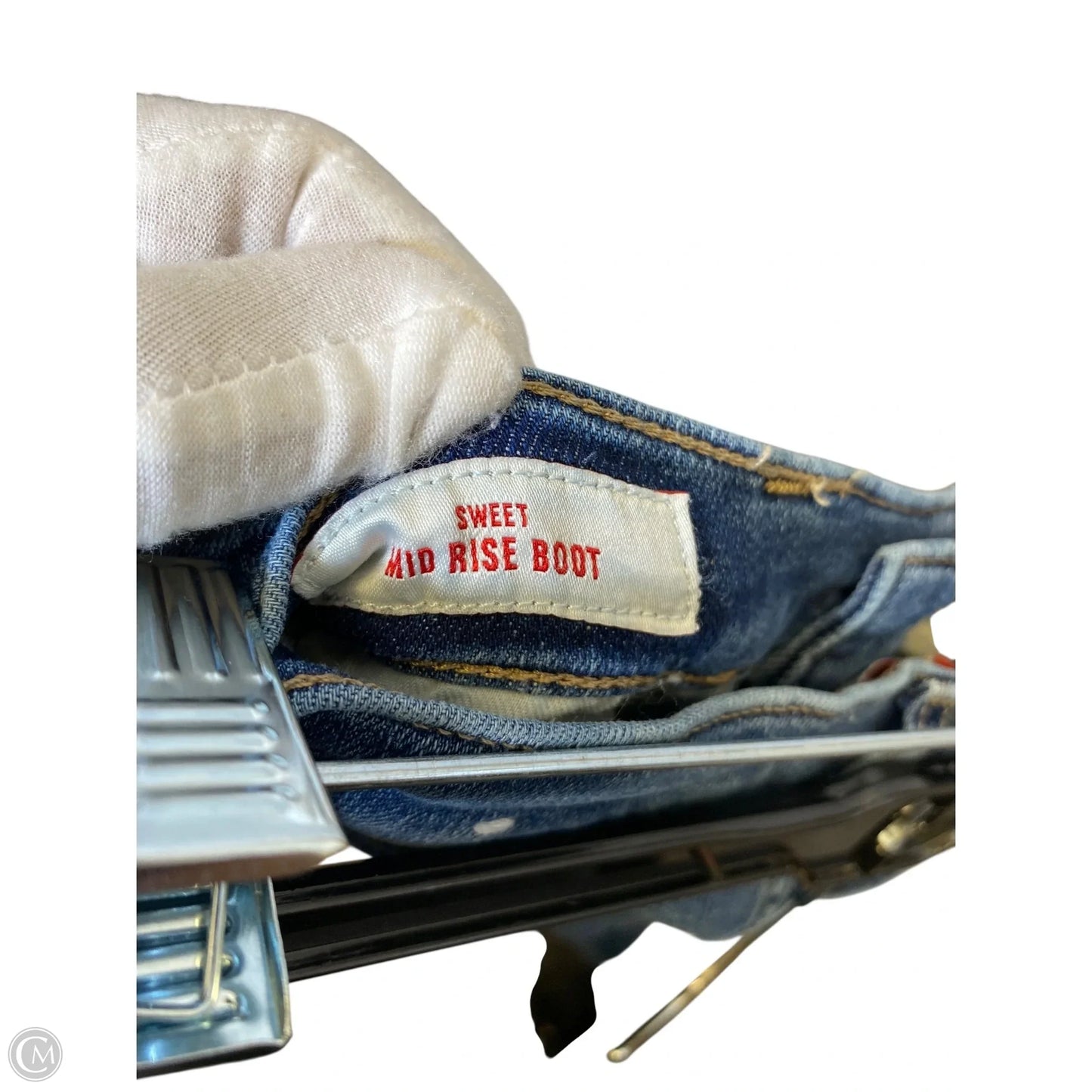 Jeans Boot Cut By Lucky Brand In Blue Denim, Size: 8