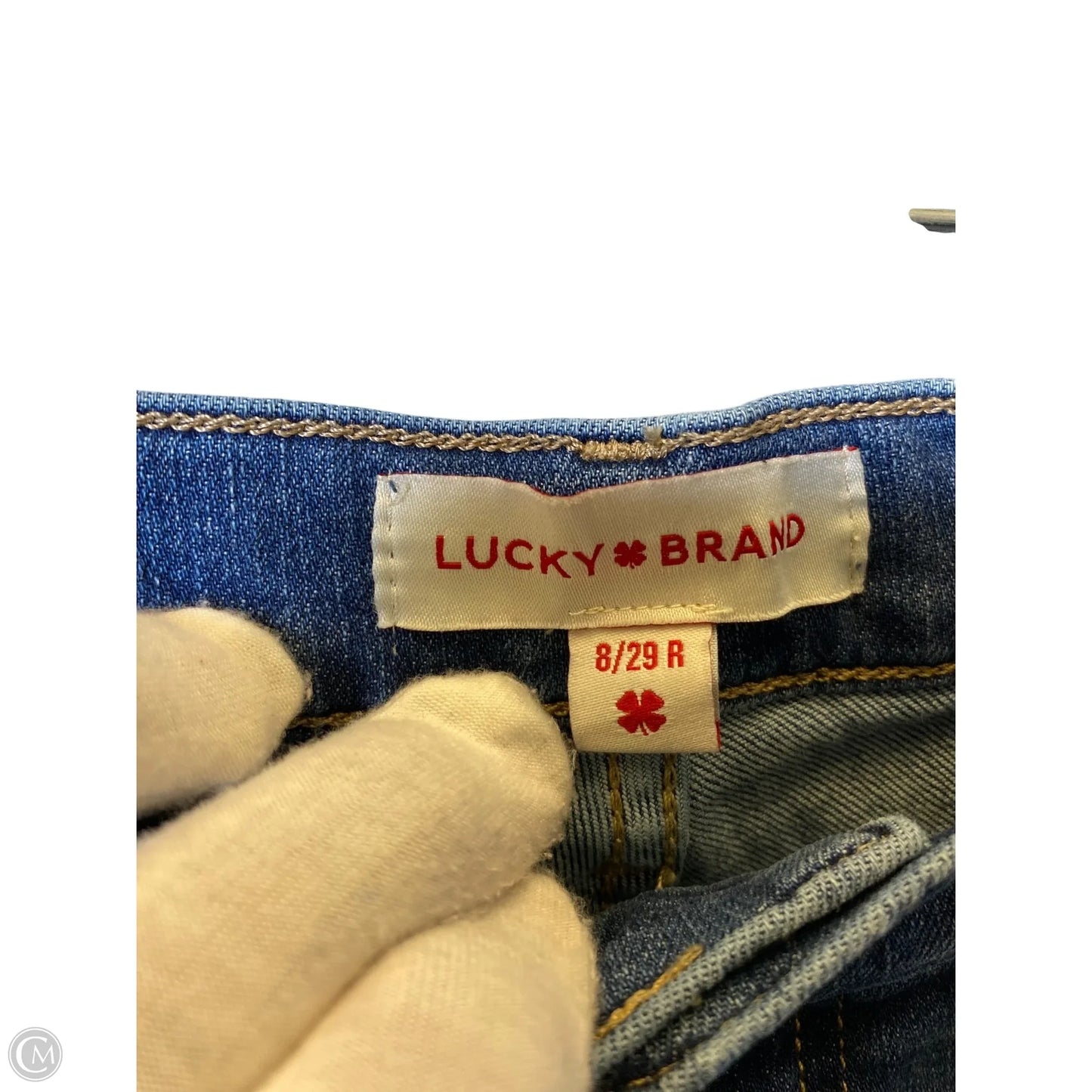 Jeans Boot Cut By Lucky Brand In Blue Denim, Size: 8