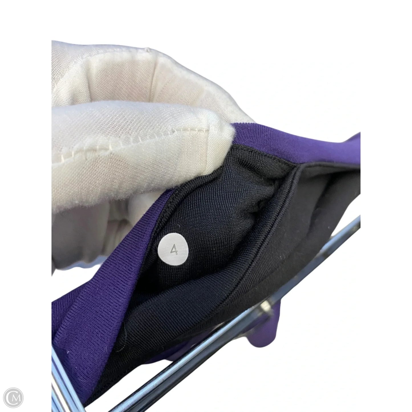 Athletic Leggings Capris By Lululemon In Purple, Size: 4