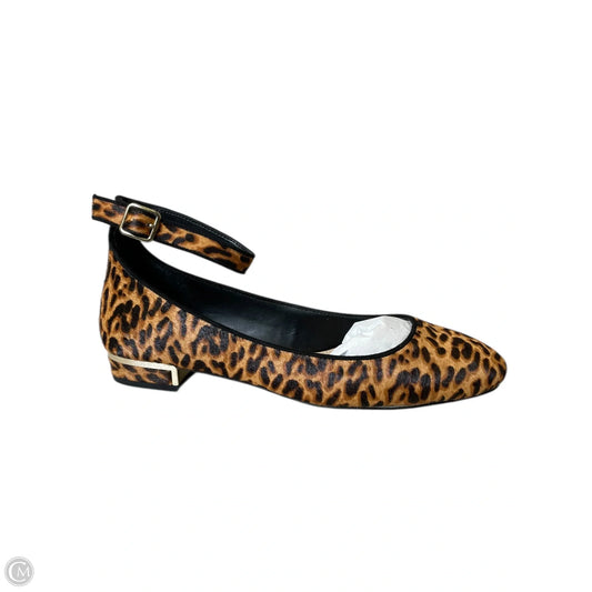 Sandals Flats By Vince Camuto In Animal Print, Size: 8.5