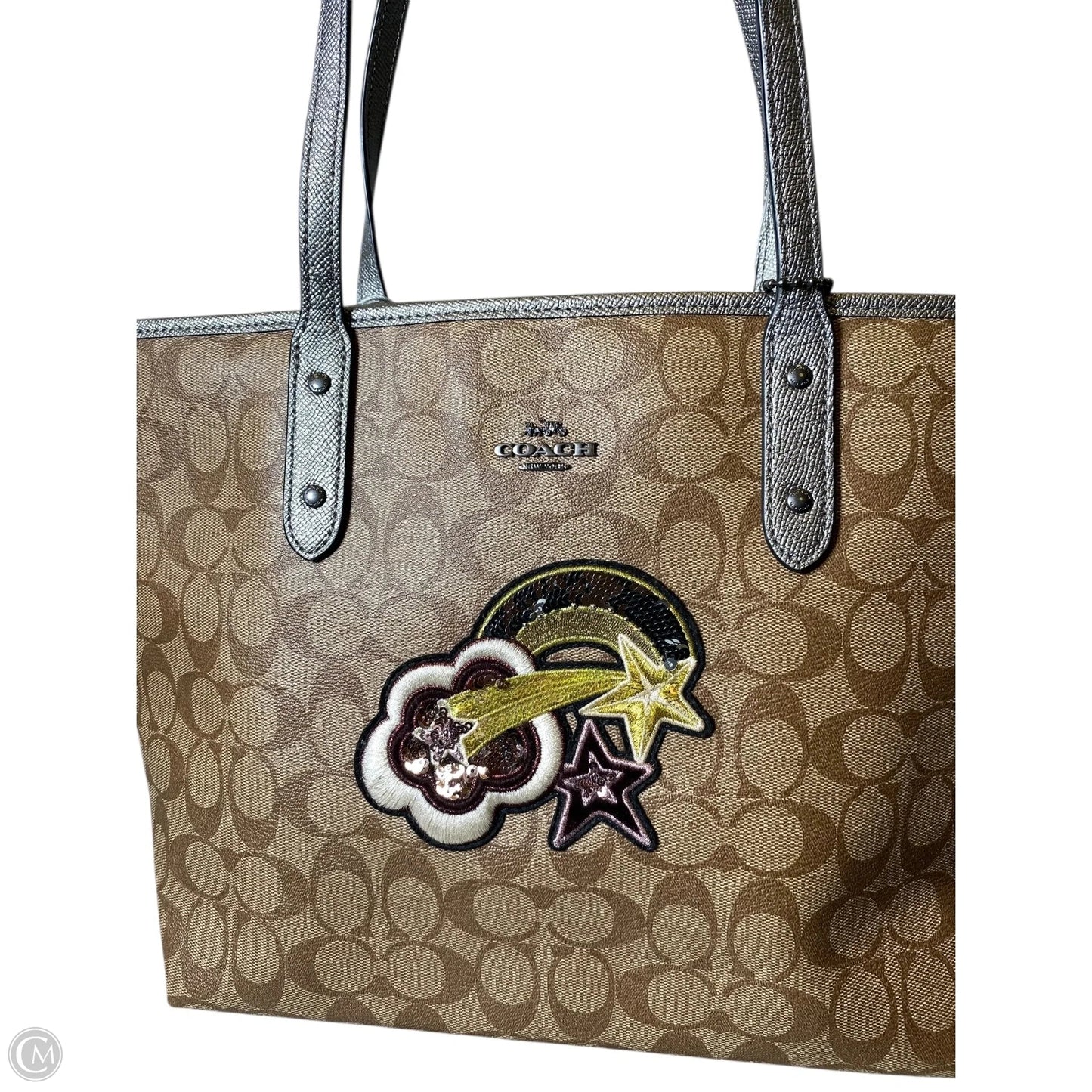 Handbag Designer By Coach, Size: Medium