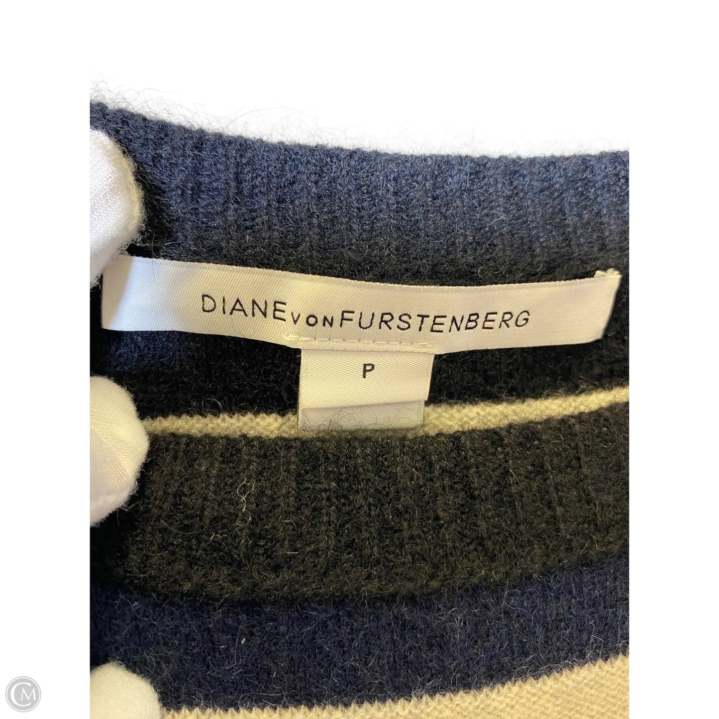 Sweater Designer By Diane Von Furstenberg In Multi-colored, Size: S