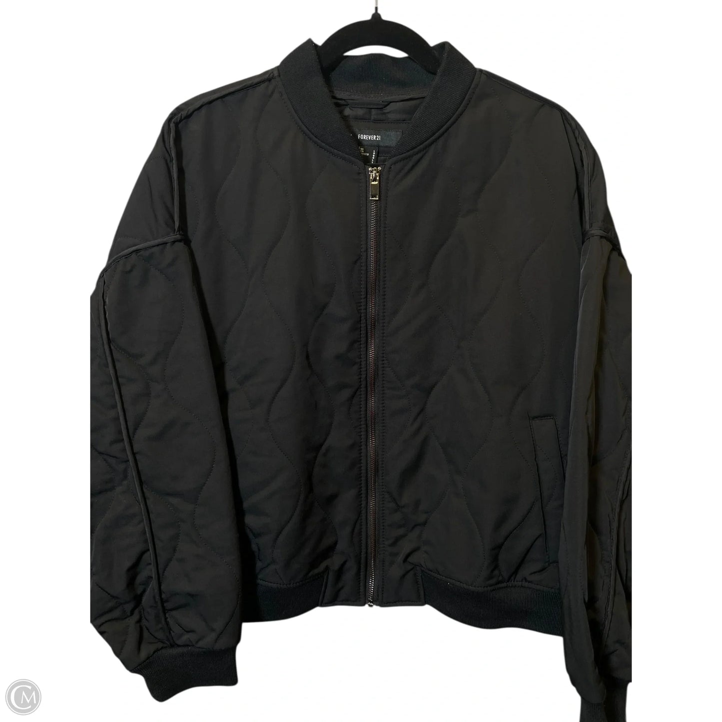 Jacket Other By Forever 21 In Black, Size: L