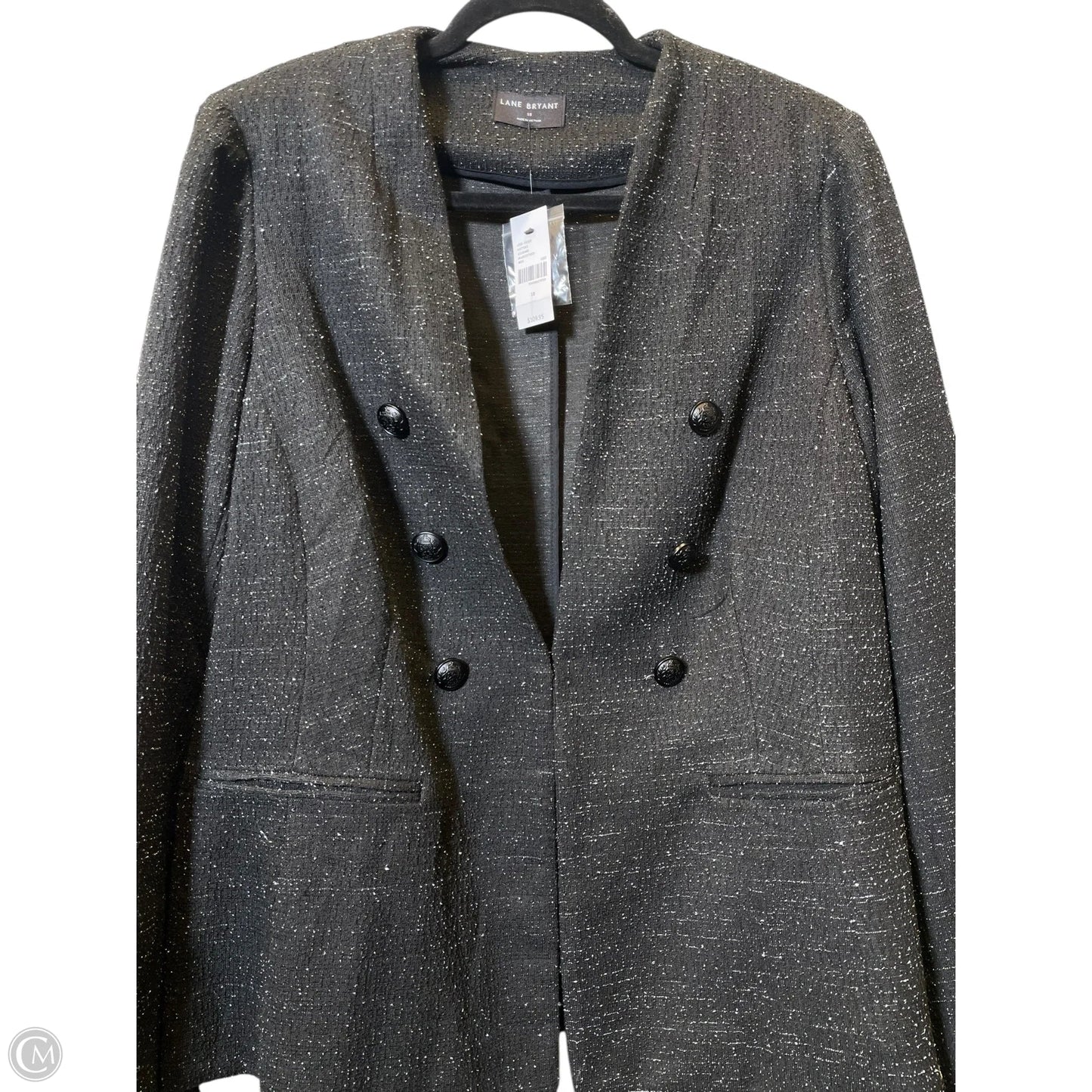 Blazer By Lane Bryant In Black, Size: 1x