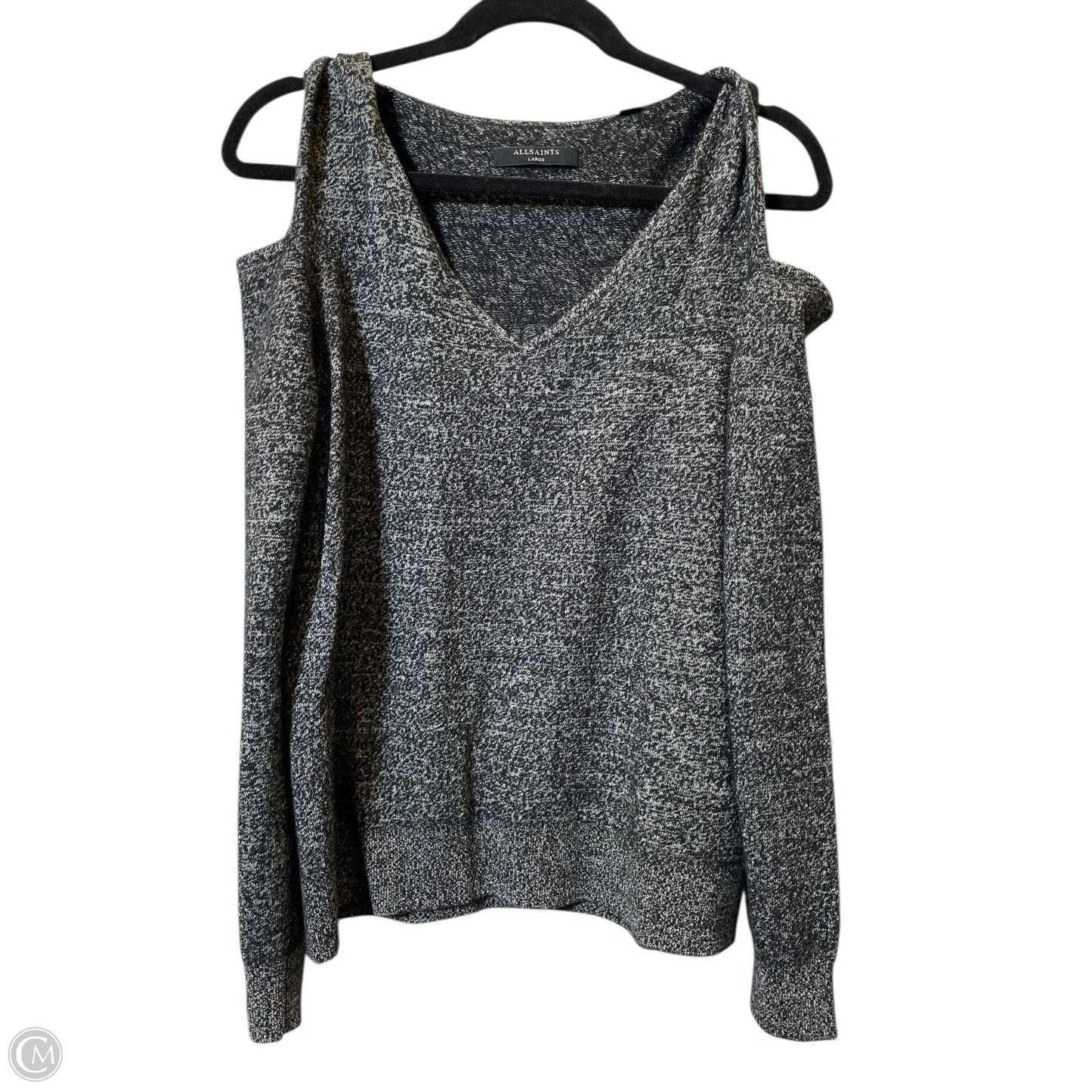 Sweater Designer By All Saints In Grey, Size: L