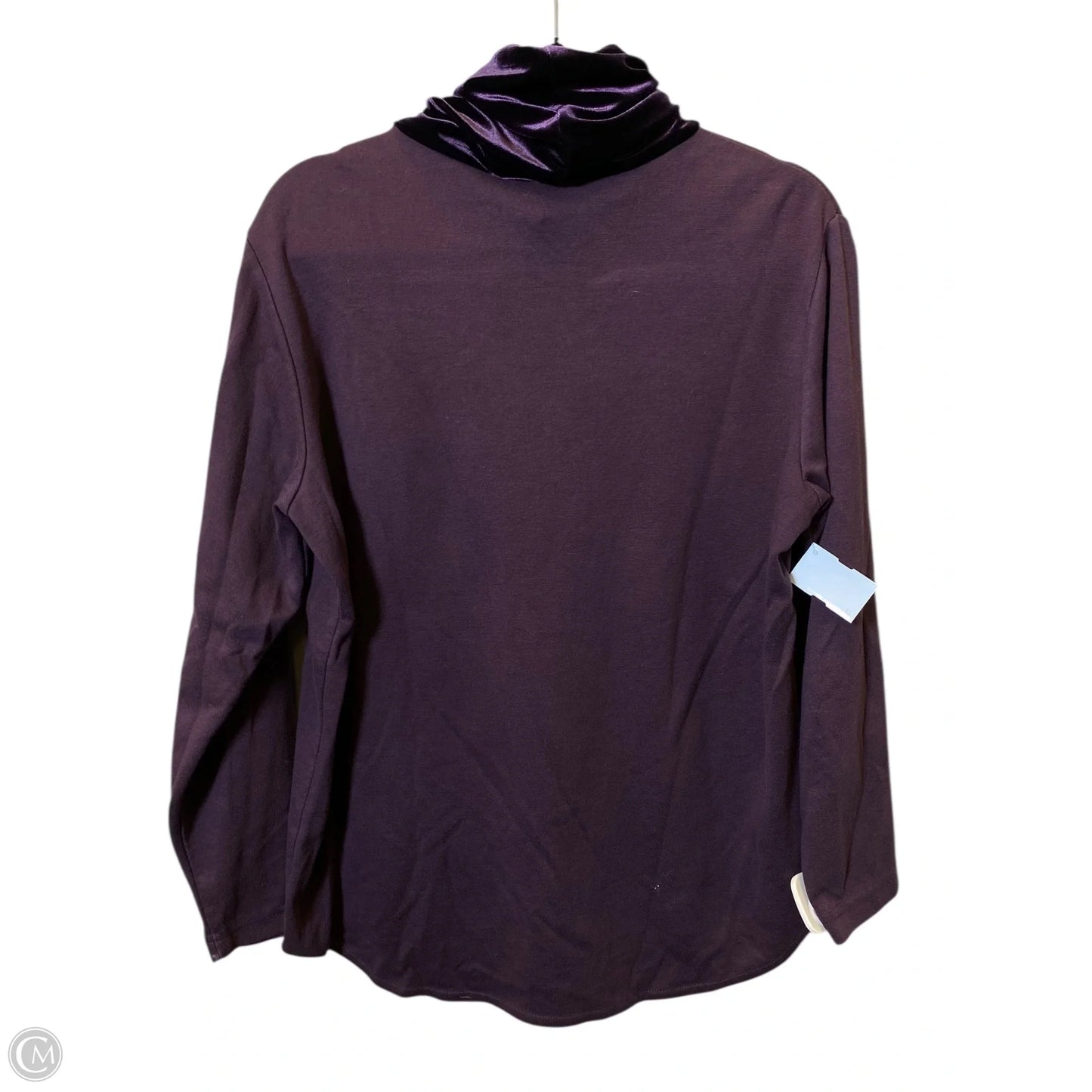 Top 2pc Long Sleeve By Coldwater Creek In Purple, Size: M