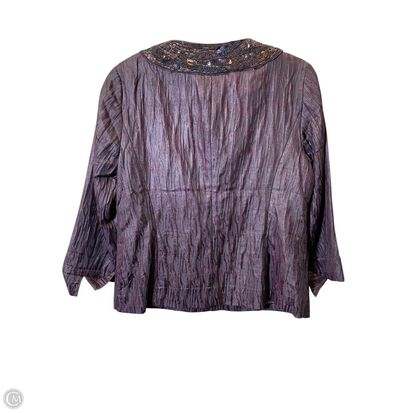 Blazer By Chicos In Purple, Size: M