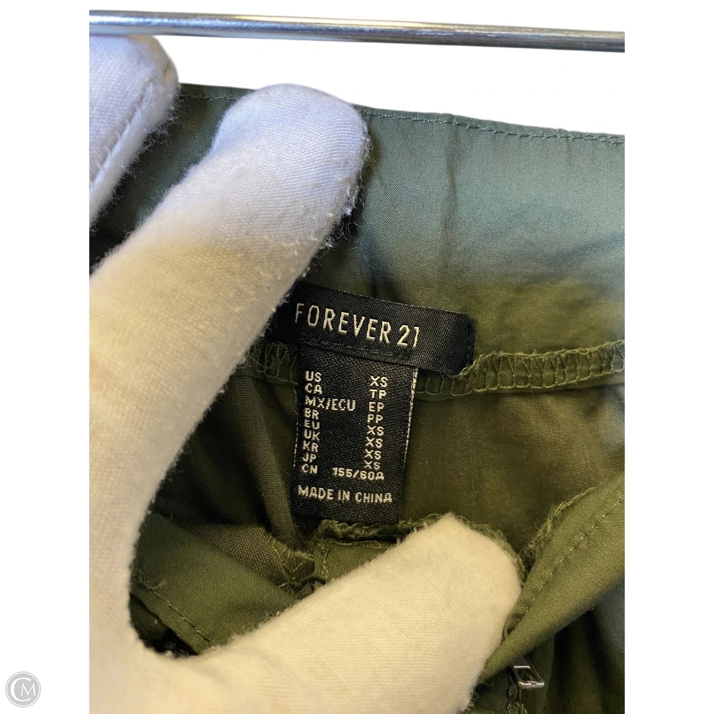 Pants Cargo & Utility By Forever 21 In Green, Size: XS