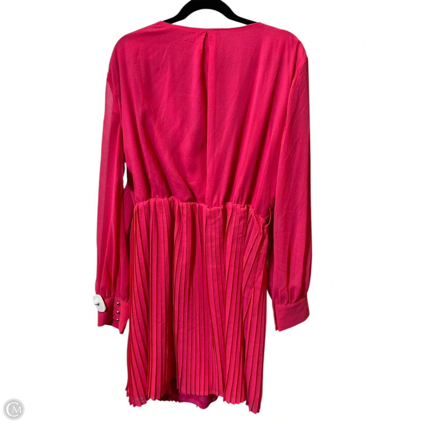 Dress Casual Midi By Clothes Mentor In Pink, Size: 2x