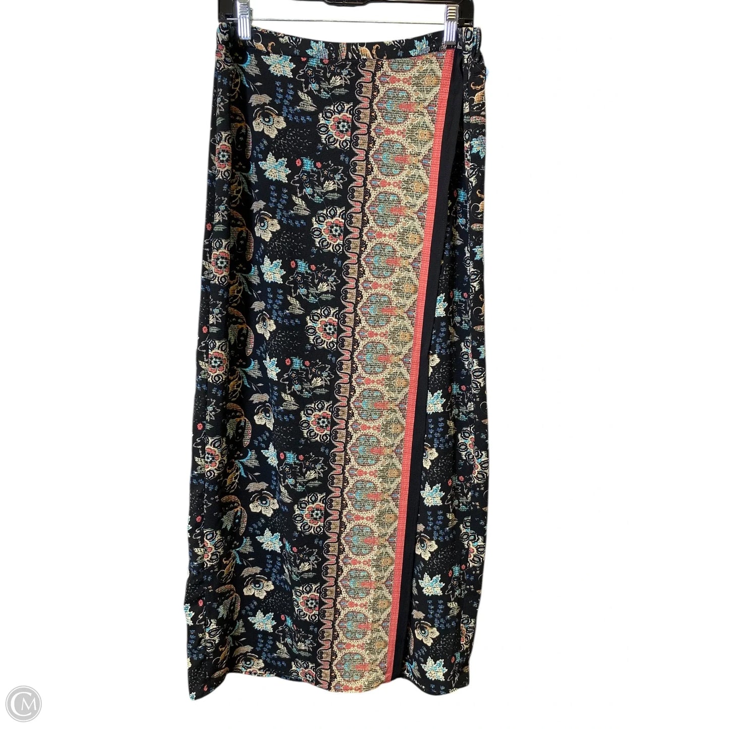 Skirt Maxi By Monteau In Multi-colored, Size: Xl