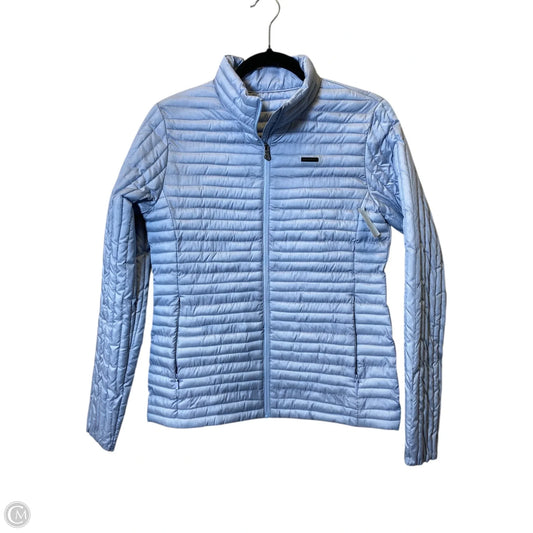 Jacket Puffer & Quilted By Merrell In Blue, Size: S