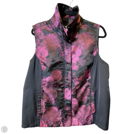 Vest Other By Christopher And Banks In Black & Pink, Size: Xl