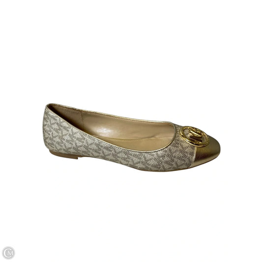 Shoes Designer By Michael Kors In Gold, Size: 7.5